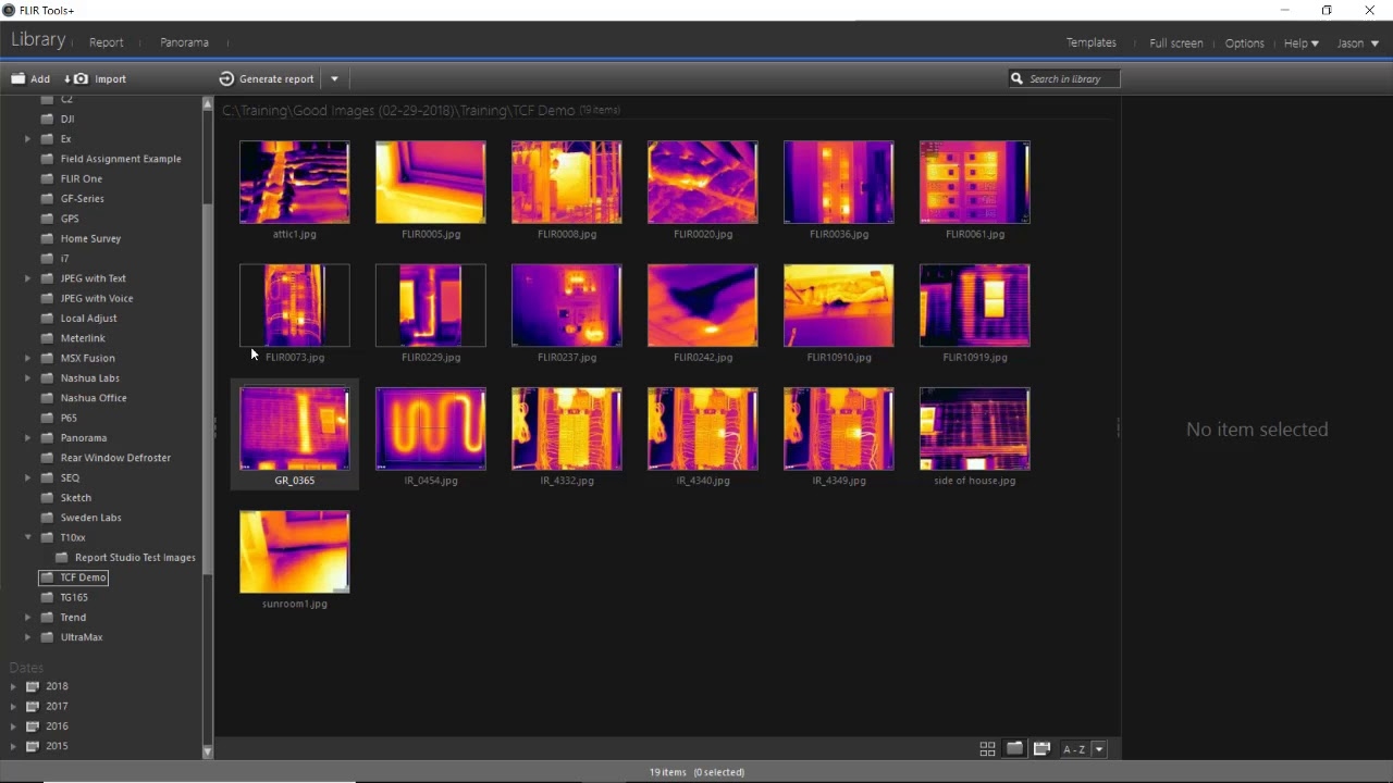 FLIR Tools Screenshot 2